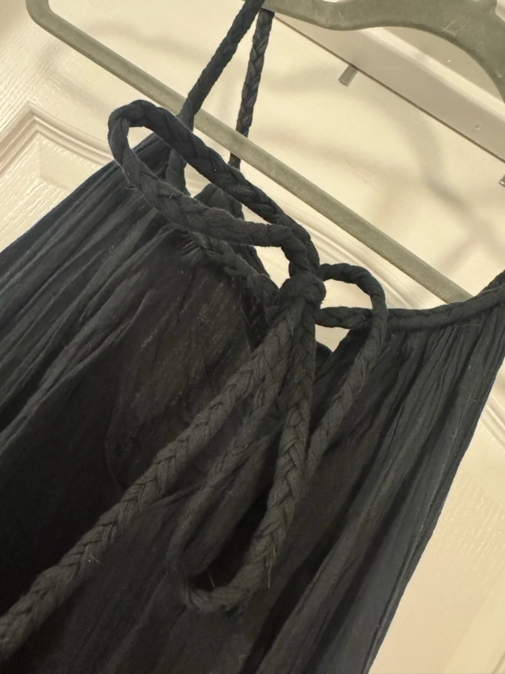 Elan Maxi Dress with Pockets - Black - Picture 9 of 13